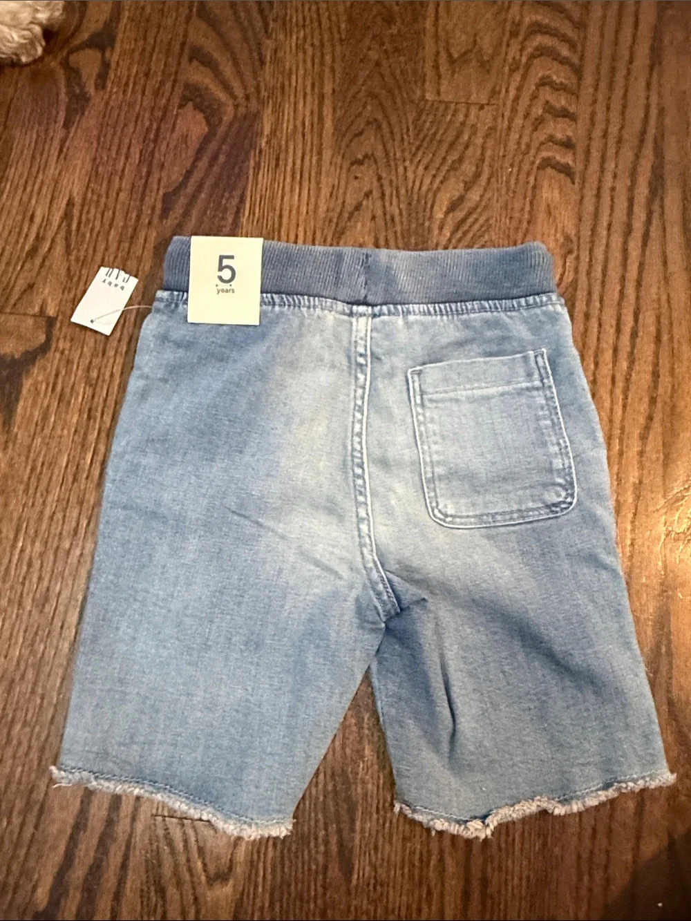 GAP Light Blue Denim-Style Kids Jean Shorts